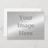 独自のメタリックフェイクシルバーの作成 ポストカード (正面/裏面)