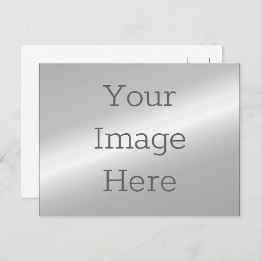 独自のメタリックフェイクシルバーの作成 ポストカード (正面/裏面)