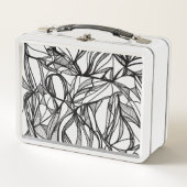 独自のメタルランチボックスに色を付ける: DIYカラーリングおもしろい メタルランチボックス (正面)