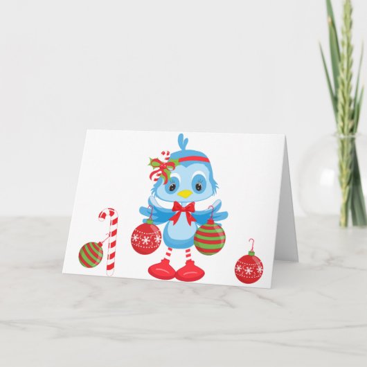 独自のメッセージを作成する：-) カード (正面)