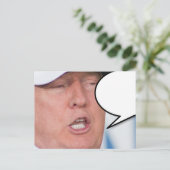 独自のメッセージ#TheIdesOfTrumpはがき ポストカード (スタンド正面)