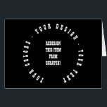 独自のメニューカードを作成する<br><div class="desc">自分のパーティーカスタムとイベントの好意と供給、ギフトパーソナライズされた、プロモーション商品などを作成する。Zazzle上のプリントプランダーを参照して私たちのコレクション全体を表示する。</div>