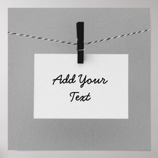 独自のメモを作成する個人用に設定する ポスター (正面)