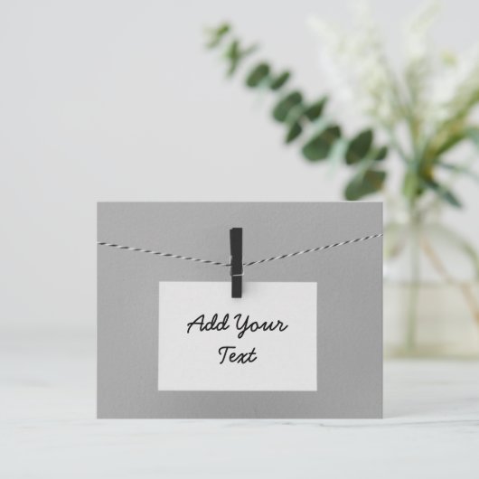 独自のメモを作成する個人用に設定する ポストカード (スタンド正面)