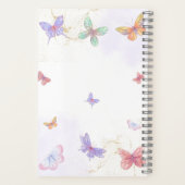 独自のメモリスパイラル5.5インチx 8.5インチのアップロード ノートブック (裏面)