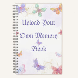 独自のメモリスパイラル5.5インチx 8.5インチのアップロード ノートブック