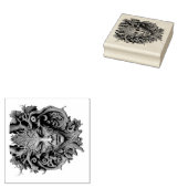 独自のメープルグリーンマンを作成 ラバースタンプ (押印)