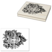 独自のメープルドライアドを作成 ラバースタンプ (押印)