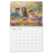 独自のモダンファミリ写真2025シンプルの作成 カレンダー (2月 2026)