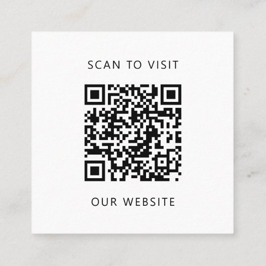 独自のモダンロゴを追加するプロフェッショナル黒金ゴールド スクエア名刺 (裏面)