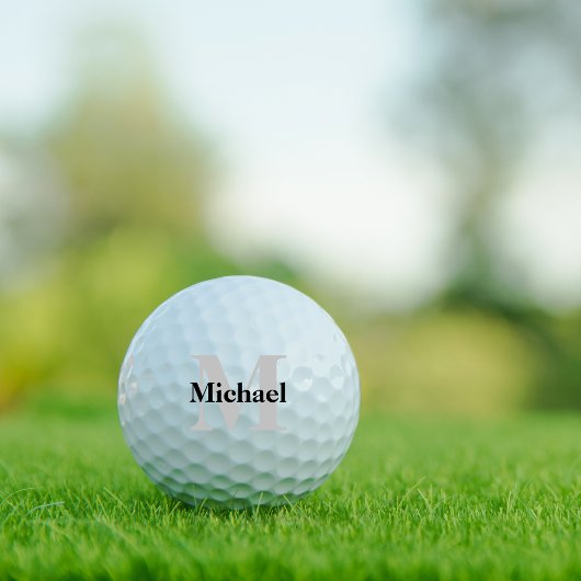 独自のモノグラムを作成 ゴルフボール