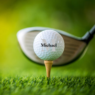 独自のモノグラムを作成 ゴルフボール