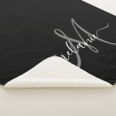 独自のモノグラムカスタムと名前スクリプトの作成 シェルパブランケット (3/4)