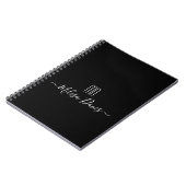 独自のモノグラムスパイラルフォトノートブックの作成 ノートブック (左側)