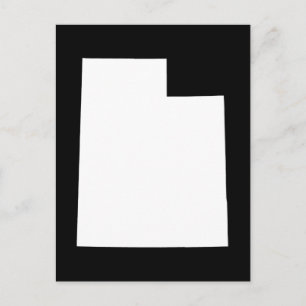 独自のユタ州の移動発表の作成 ポストカード