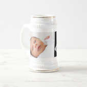 独自のユニーク作パーソナライズされた成 ビールジョッキ (正面左)