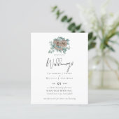 独自のユーカリの緑の予算を作成結婚する (スタンド正面)