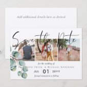 独自のユーカリカスタムパイナリーの結婚作成 (正面/裏面)