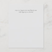 独自のユーカリカスタムパイナリーの結婚作成 (裏面)