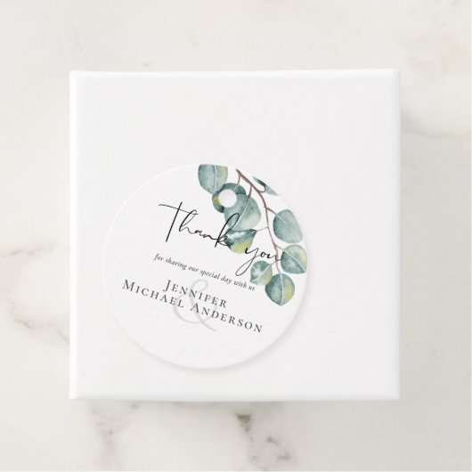 独自のユーカリカスタムパイナリーの結婚作成 フェイバータグ (インサイチュ)