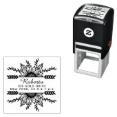 独自のラウンドのモダン作成 セルフインキングスタンプ (インサイチュ)