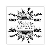 独自のラウンドのモダン作成 セルフインキングスタンプ (デザイン)