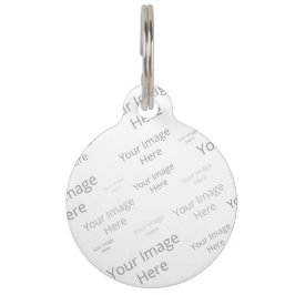 独自のラウンドカスタムペットタグの作成 ペット　ネームタグ