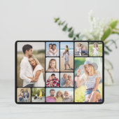 独自のラウンドコーナーを作成12フォトコラージュ カード (スタンド正面)