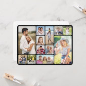 独自のラウンドコーナーを作成12フォトコラージュ カード (正面/裏面インサイチュ)