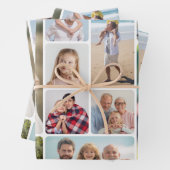 独自のラウンドコーナーを作成12フォトコラージュ ラッピングペーパーシート (インサイチュ)