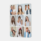 独自のラウンドコーナーを作成9 Photo Collage メタルオーナメント (正面左)