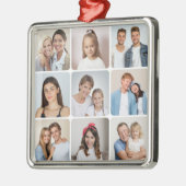 独自のラウンドコーナーを作成9 Photo Collage メタルオーナメント (左)