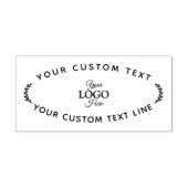 独自のラウンドリターンモダンラバースタンプを作成する ラバースタンプ (インプリント)