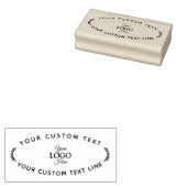 独自のラウンドリターンモダンラバースタンプを作成する ラバースタンプ (押印)