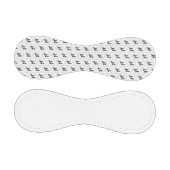 独自のラウンドロゴパターンビジネスを作成 野球ボール (パネル)