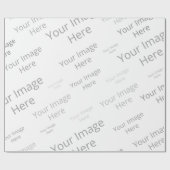 独自のラッカスタムピング紙の作成 ラッピングペーパー (フラット)