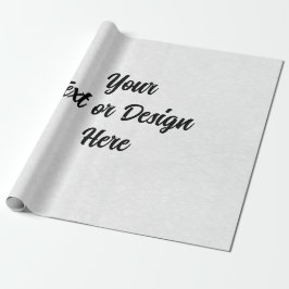 独自のラッピング紙の作成 ラッピングペーパー