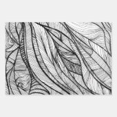 独自のラッピング紙フラットシートセット3 ラッピングペーパーシート (正面3)