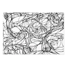 独自のラッピング紙フラットシートセット3