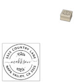 独自のラバースタンプモダンを作成する ラバースタンプ (押印)