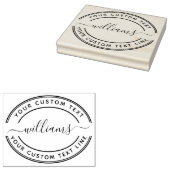 独自のラバースタンプモダンを作成する ラバースタンプ (押印)