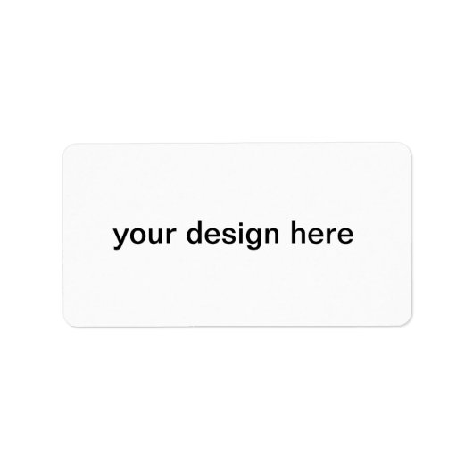 独自のラベルを作成する ラベル (正面)