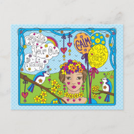 独自のリアリティのはがきを作成する ポストカード