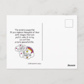 独自のリアリティのはがきを作成する ポストカード (裏面)