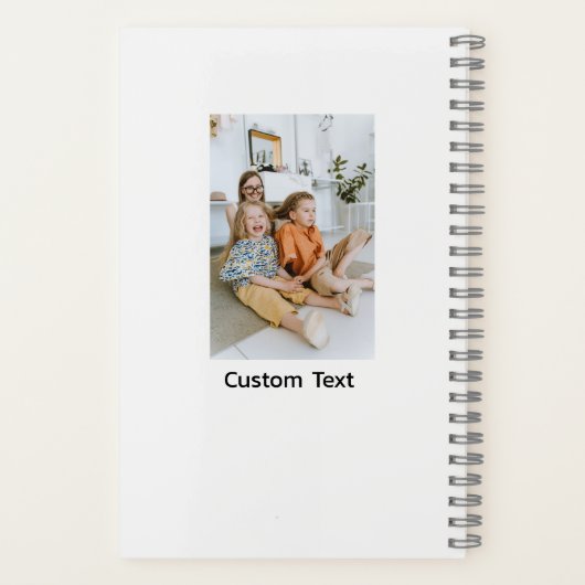 独自のレシピオーガナイザーカスタムフローラの作成 ノートブック (裏面)