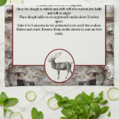 独自のレシピキープサートインディアディアーを作成 キッチンタオル (折り畳み)