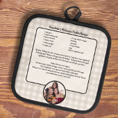 独自のレシピキープサーブバッファローを作成 鍋つかみ&鍋敷きセット