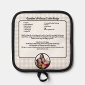 独自のレシピキープサーブバッファローを作成 鍋敷き (正面)