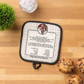 独自のレシピキープサーブバッファローを作成 鍋敷き (トップダウン)