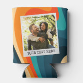 独自のレトロフォトクーラーボックスの作成 缶クーラー (裏面)